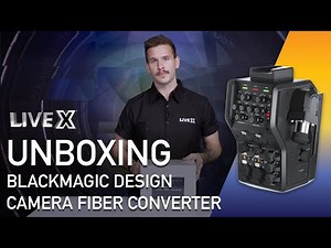 Unboxing: Blackmagic Design Camera Fiber Converter