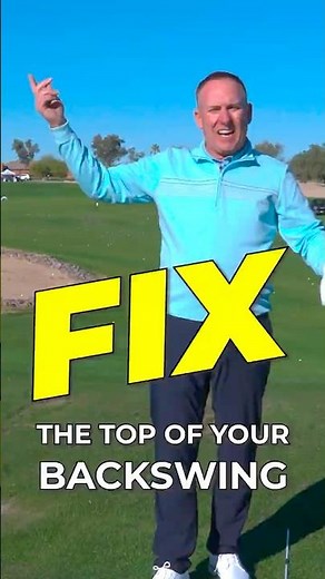 The Backswing Position That Fixes Everything #golf #golfdrills #technique