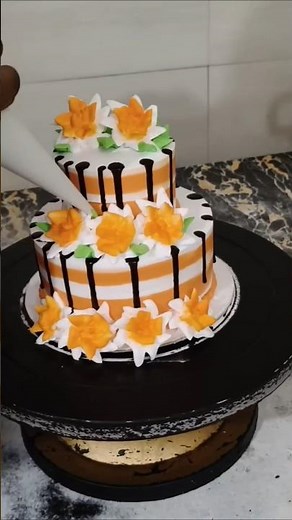 cake decoration👌 fancy#youtubeshorts #viral #ytshorts #cake