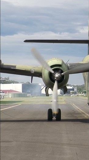 De Havilland DHC-4 Caribou engine start #aircraft #planes #aviation #airplane