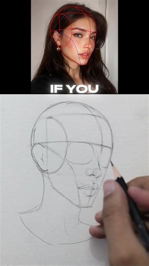 Master Face Drawing – Start Today 🎯 #howtodraw #drawing #draw #arttutorial #pencildrawing #realisticdrawing #portraitdrawing | One pencil drawing