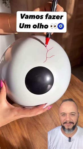 Agnaldo Ribeiro on Instagram: "Olha como é fácil fazer um olho com balões 🎈 . . . As melhores dicas você encontra aqui. 😍 Se está gostando do nosso trabalho segue e compartilha assim posso continuar trazendo mais conteúdo para vocês 🤩❤️ . . #techconnect_oficial #dicas #truque #facavocemesmo #idéiascriativas #casa #ideias #jornadatech_ofc"