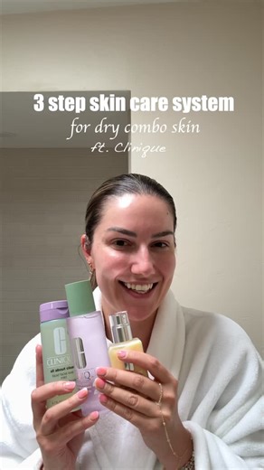Adaleta Avdić on Instagram: "#CliniquePartner we are back at it with @clinique’s 3-Step Skincare System 🧖🏼‍♀️ reasons i love it: + customizable routine for all skin types + allergy tested & 100% fragrance free + dermatologist developed + clarifying lotion gets rid of pollution, grime, and dulling flakes to reveal that clearer skin underneath + 3 easy steps (making it a simple routine you can commit to long term) ask your questions in the comments because you know i can talk skincare all day e