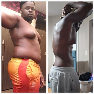 1.8K views · 2.7K reactions | Before and after 﫵| Weight Loss Journey #weightlosstransformation #weightlossjourney #gymmotivation #transformation | Jhey Saint Vil | Facebook