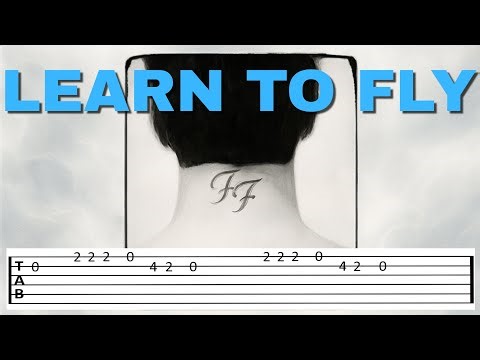 LEARN TO FLY cover (Guitar Tab w/Chords)