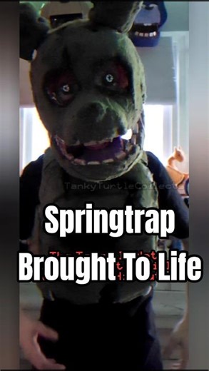 Springtrap Cosplay#fnaf #fnaf #fivenightsatfreddys#fnafcosplay #fnaf2#cosplay#fnafsong #springtrap