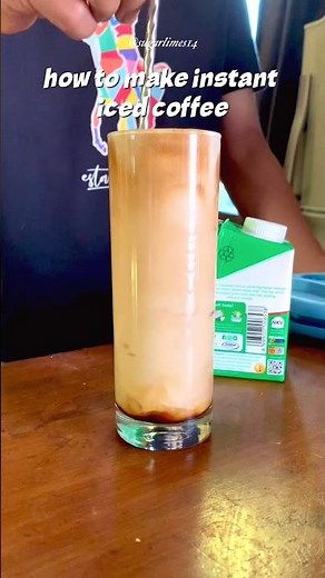 How to make instant iced coffee at home