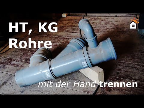 KG HT separating sewer pipes
