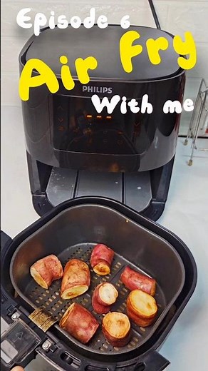 Episode 6 Air Fryer Sweet Potatoes Perfectly Roasted in 12 Minutes 😍 #airfryer #airfryerrecipes