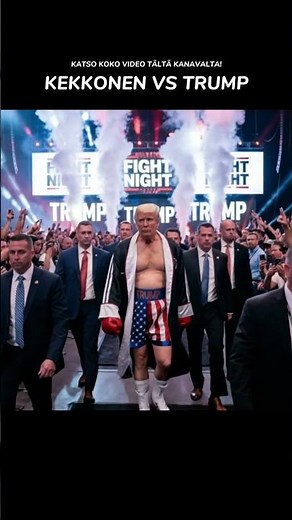 Kekkonen vs Trump nyrkkeilyn maailmanmestaruusottelu! #komedia #suomi #politiikka