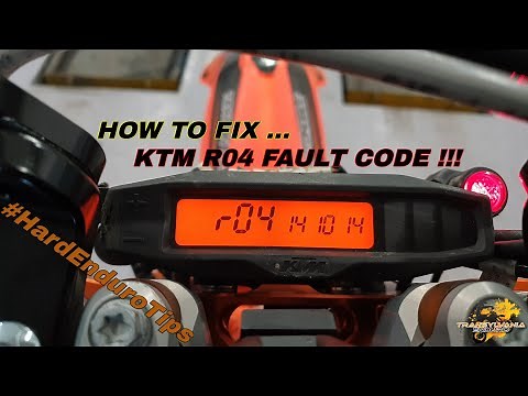 KTM R04 Speedometer Fault Code | Battery Replacement | Hard Enduro Tips #21