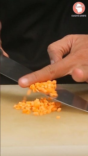 Basic Knife Skills | Brunoise Cuts | How To Cut Brunoise of Carrot | Cuts Of Vegetables