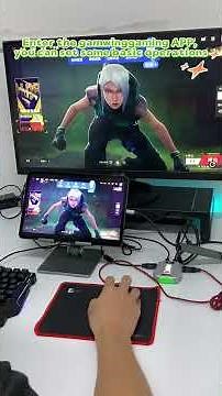 This device supports casting the screen of your phone/tablet to a TV or computer monitor. #valorant