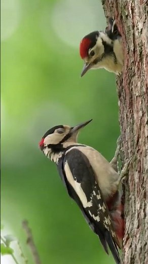 How Woodpeckers Catch Insects with Their Tongues