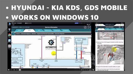 - HYUNDAI - KIA KDS , GDS MOBILE | WORKS ON WINDOWS 10 - WIRING DIAGRAM , SHOP MANUAL, DTC GUIDE #asd #hyundai #kia #gds #kds #mobile #wiring #diagram #shop #dtc #guide | Automotive Software Development