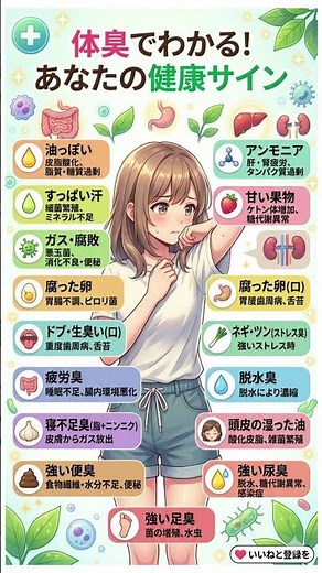 においでわかる身体の異常！体臭に隠された16の健康サイン徹底解説｜アンモニア・甘い果物・油っぽい臭い……内臓のSOSを見抜き早期発見する方法