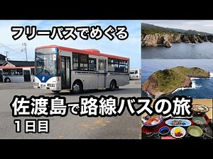 [Day 1] A 4-day bus trip to Sado Island [An island of nature and history]