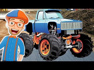 Blippi Camiones Monstruos Canción
