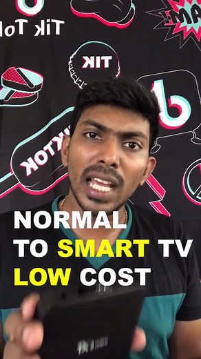 Normal to smart TV @ low cost #madwithme #tamiltechguruji #technology #tech #smarttv #androidtvbox