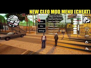 GTA SA Definitive Edition Mobile Android 2025 New Update CHEAT / CLEO MOD