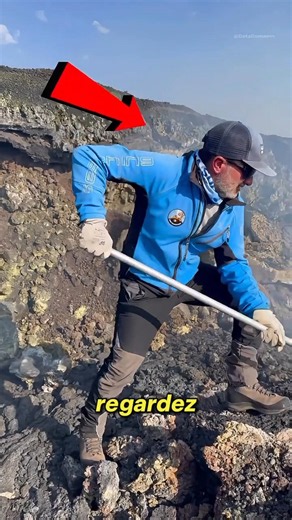 How Mount Etna lava becomes a collector's item.