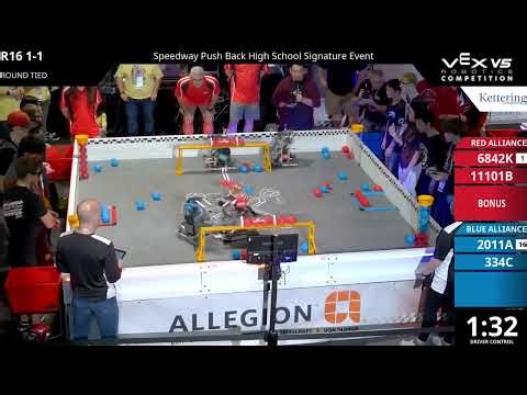 Speedway Push Back : IndyCar - R16 #1-1 - 6842K & 11101B vs 2011A & 334C - Auton + Driver