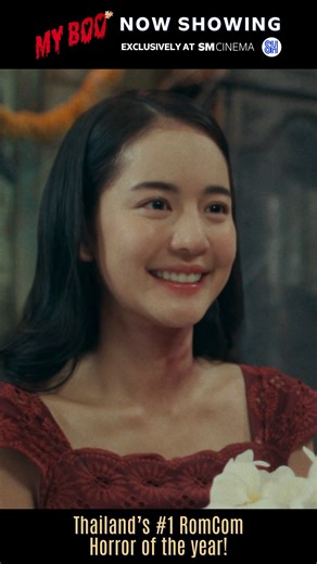 Don't miss a feel-good movie that will take you on an emotional rollercoaster 😂👻❤️ Catch Thailand's hit horror-romantic-comedy "My Boo," now playing exclusively at SM Cinema! 🇹🇭🇵🇭 BUY YOUR TICKETS NOW! 🔗: https://bit.ly/MyBooAtSMCinema 📱: SM Cinema app 🎟: SM Cinema ticket booths #MyBoo #MyBooAtSMCinema #SMCinema | SM Cinema