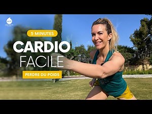 5 min EASY CARDIO - Burn fat 🔥 Jessica Mellet - Move Your Fit