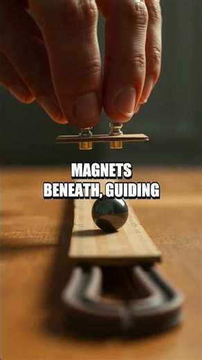 Magnetic Marble Maze at Home