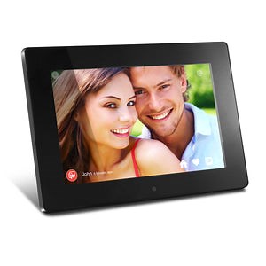 10" WiFi Digital Photo Frame with Touchscreen IPS LCD Display and 32GB Built-in Memory