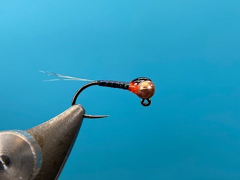 Fly Tying with Hans - Black and Pearl Perdigon
