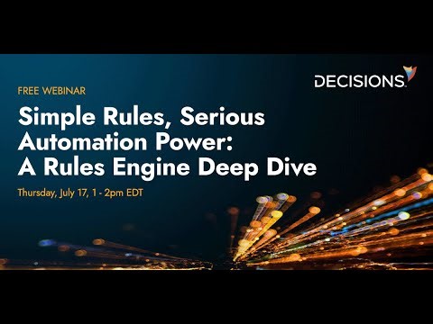 Simple Rules, Serious Automation Power: A Rules Engine Deep Dive