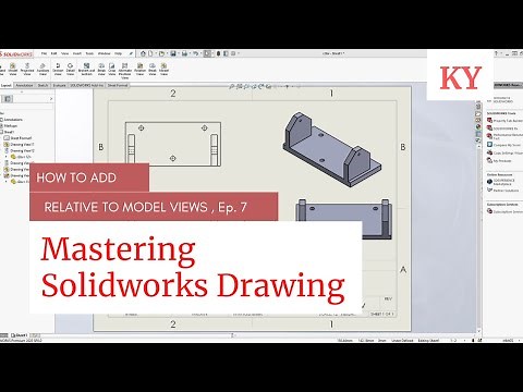 SOLIDWORKS - Relative to Model View | EP - 7 |