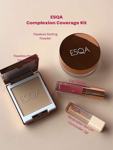 Flawless skin, all in one kit! Get your Complete Coverage Kit today! ✨💖 #esqaddict #esqacosmetics #esqacomplexion #complexion #coverage #paydaysale