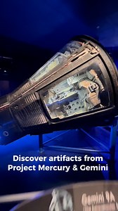 Relive America’s earliest space missions and see artifacts from the Mercury and Gemini programs inside Heroes and Legends at #KennedySpaceCenter Visitor Complex. | Kennedy Space Center Visitor Complex