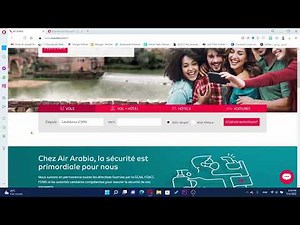 حجز تذكرة العربية للطيران 2023 شرح مبسط ✈️ reservation billet air arabia