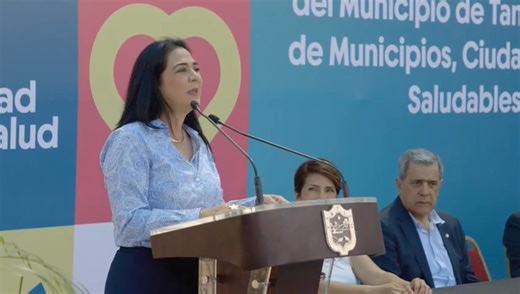 La Presidenta municipal de Tampico, Mónica Villarreal, puso en marcha...