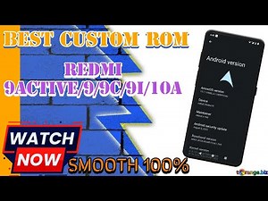 Best Custom Rom For How to Install Redmi 9Active/9a/9c/9 Custom Rom in Android 13 // Redmi 9 Active