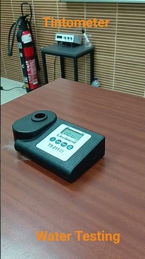 Tintometer || Water testing || Lovibond || water supply Engineering || Civil Engineering