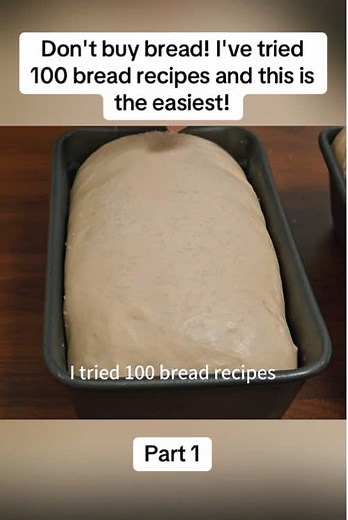 Easy Bread Recipe: No More Buying Bread! (Part 1)