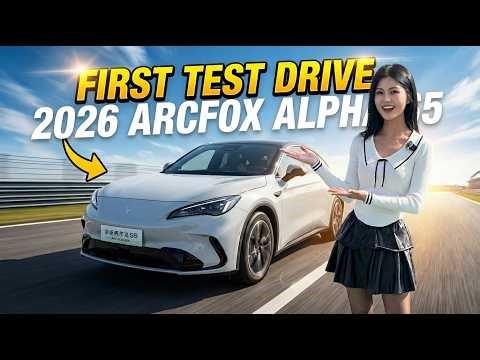 Arcfox Alpha S5 2026 Full Review & Test Drive – EREV 1450km Range Killer?