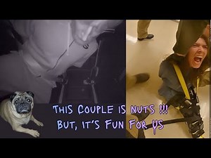 Couple Arrested and They Go Berserk. Woman Gets Wrapped in the Jail. This one is Wild and Funny!!