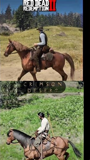 RDR2 vs Crimson Desert Graphics Compression 🤯 Who Wins? #Shorts