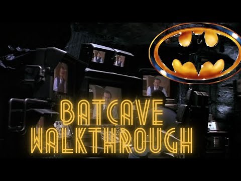 The Bat Cave Walkthrough - Tim Burton's 1989 Batman Bat Cave - Batman Explained