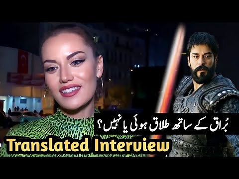Fahriye told about her divorce issue with Burak ozcivit || Fahriye and Baris interview