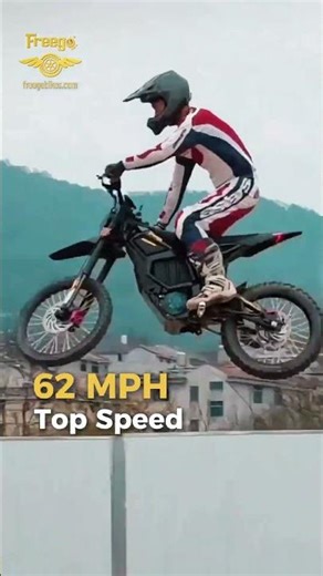 This Electric Dirt Bike Hits 62 MPH… ⚡ Freego Nova 5 Pro Test Ride #ebikelife #nova5pro #ebike