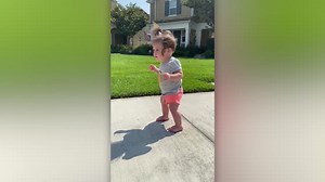 Baby Reacts To Seeing Shadow For First Time Happily TV