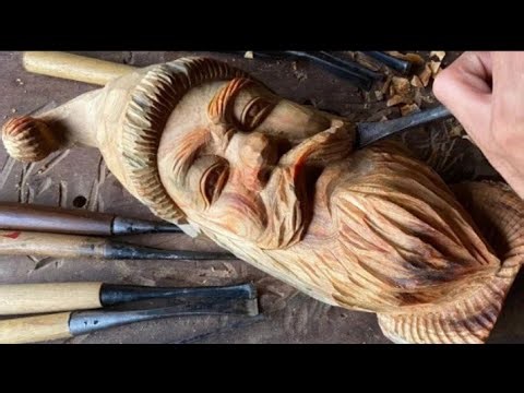 Carve Your Own Santa – Easy Wood Carving Idea for Beginners