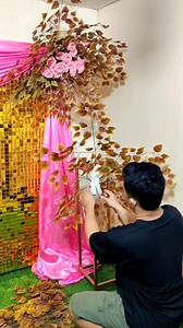 61K views · 337 reactions | Diy backdrop design ideas backdrop design tutorial for any events #diybackdrop #backdropideas #decorations #tutorial @topfans | Vins avenue | Facebook