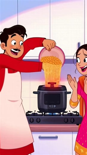 Smart Pressure Cooker? → Rocket Ban Gaya! 😂 Chhole Ka Fountain Attack